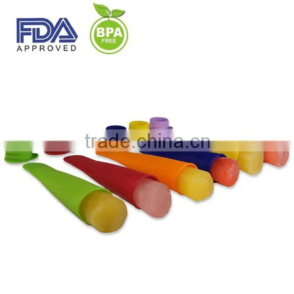 Easy removing silicone ice lolly mold