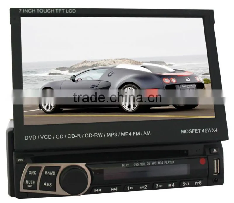7" HD TFT One Din Car Radio with Touch screen