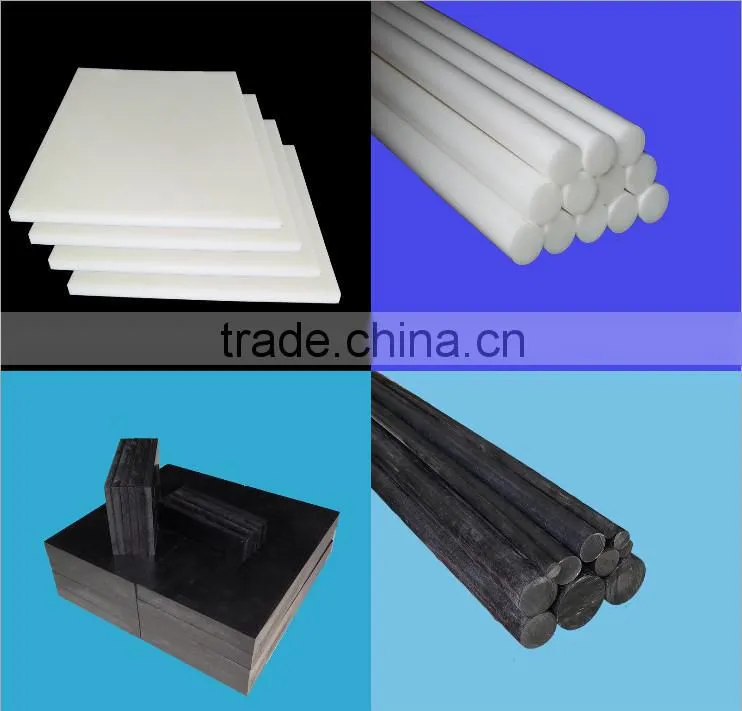 High quality black and white plastic acetal rod