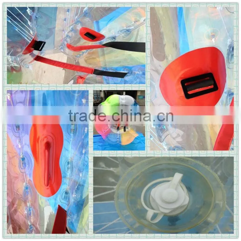 Hola inflatable bumper ball/human bowling ball/football bubble for sale