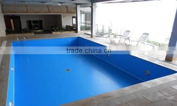 Swimming pool equipment 1.5mm thickness high quality pvc pool liner material
