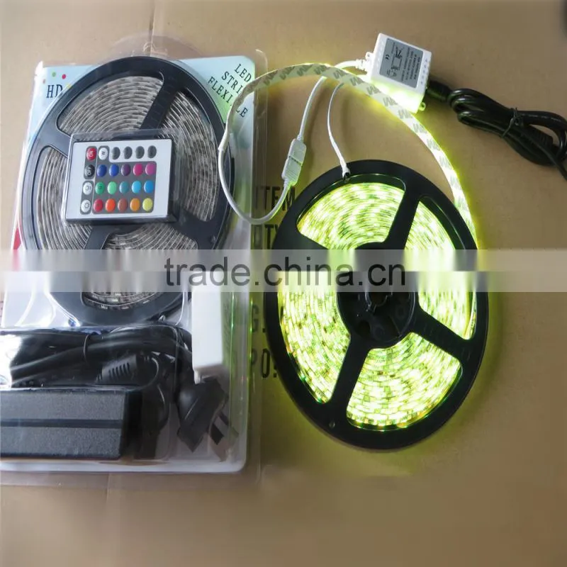 Plastic Lamp Body Material Remote Control Type and DC12V Voltage led strip light 44 key remote control for RGB led strip
