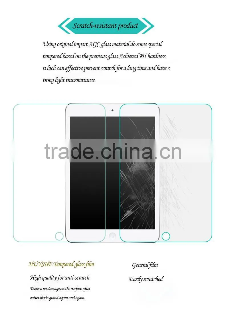 HUYSHE tempered-glass tablet screen protector for ipad air air2