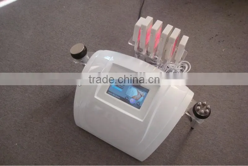 Multifunctional rf cavitation cold laser machine for home use
