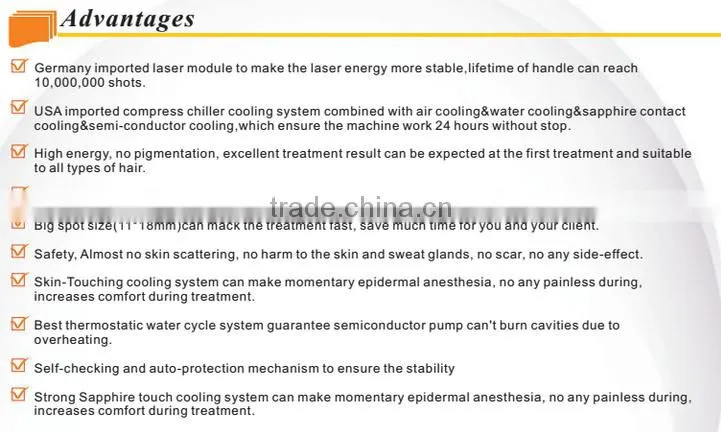 808nm Vertical Diode Laser Hair Removal Machine hot sale