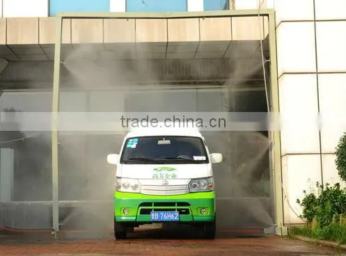 automatic vehicle disinfection channel