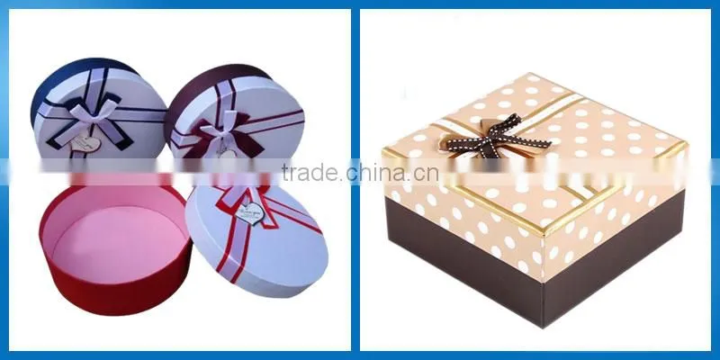 Plastic wedding gift box for wholesales