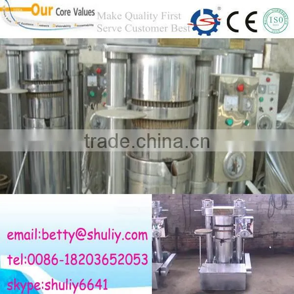 hydraulic olive oil press machine/sunflower oil press machine