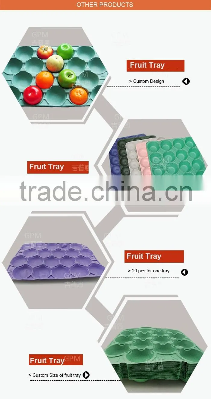 Recyclable cardboard paper paper fruit carton box
