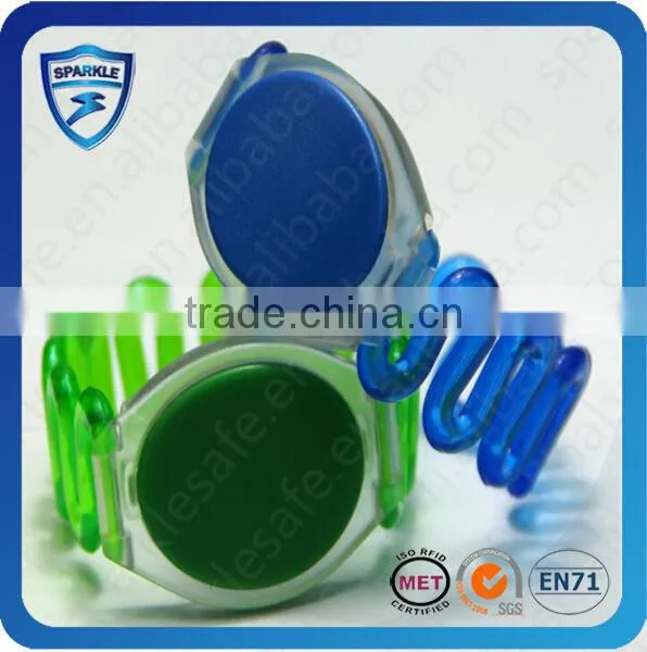 customized waterproof rfid silicone vibrating wristband bracelet
