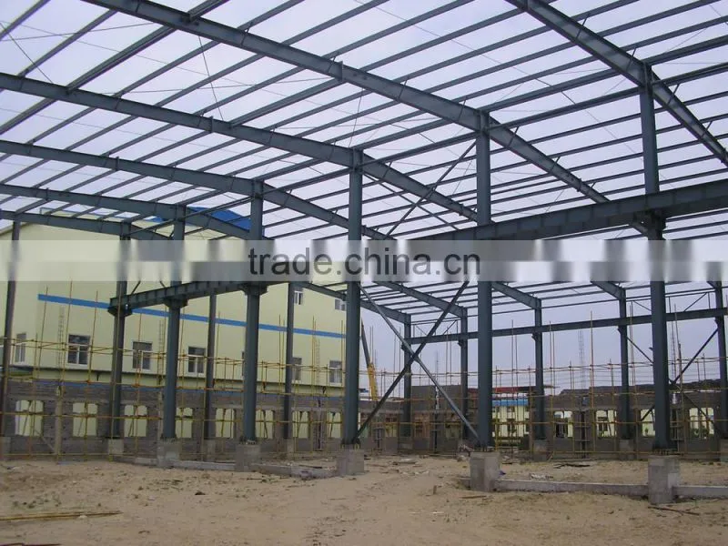 Low Price Prefabricated China Supplier Steel Workshop