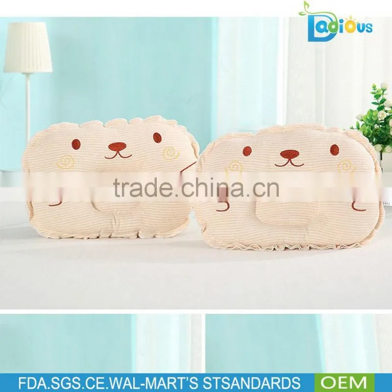 Baby Pillow For Newborn Organic Cotton Protection for Flat Head Syndrome