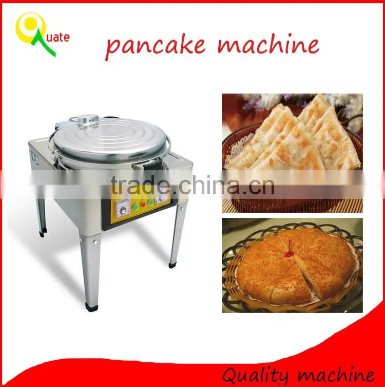 Stainless steel can be rotated pancake making machine,electric mini pancake maker