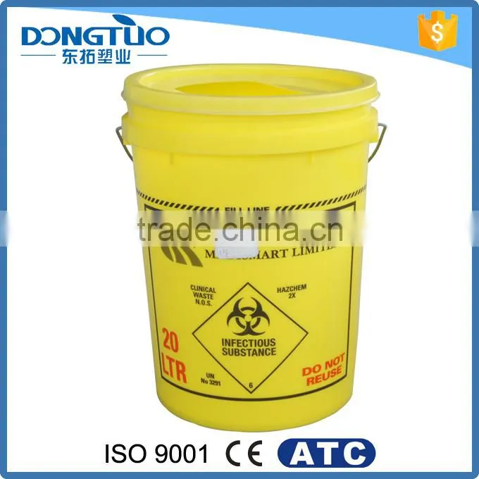 Large plastic buckets wholesale, cheap plastic bucket with lid