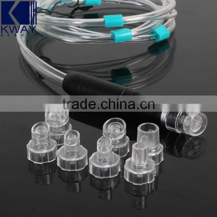 2 in 1 portable hydrodermabrasion device with oxygen aqua spa therapy