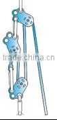 Single Steel Pulley for Arborist Tree climbing Rescue
