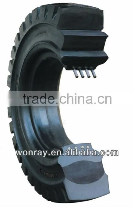 High quality 445/65-24 (445/65-22.5) solid tire, material handling tyres