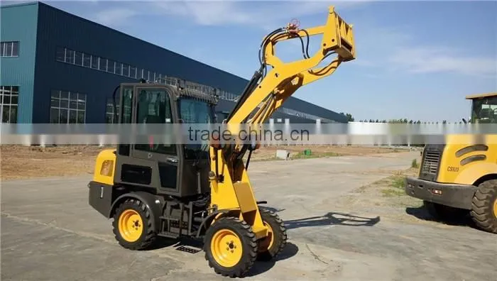 800kg mini shovel loader ZL08F with EATON motor and hydraulic driving axles