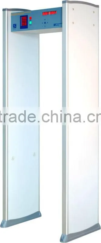 Cheap access control system walk through metal detector door