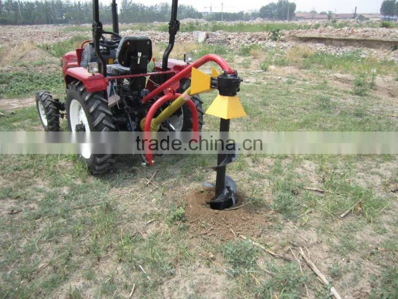farm tractor pto driven hole digger,mini post hole digger,post hole digger auger