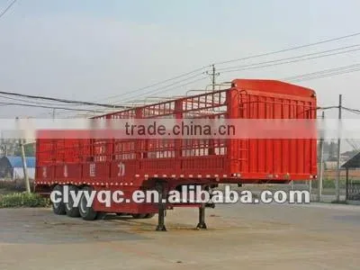 40ft warehouse barrier semi trailer truck