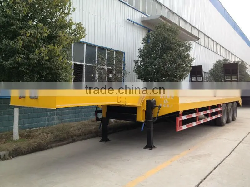 Low bed semi trailer