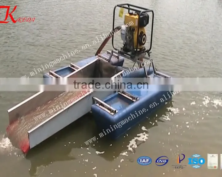 New condition gold dredging ship for sale