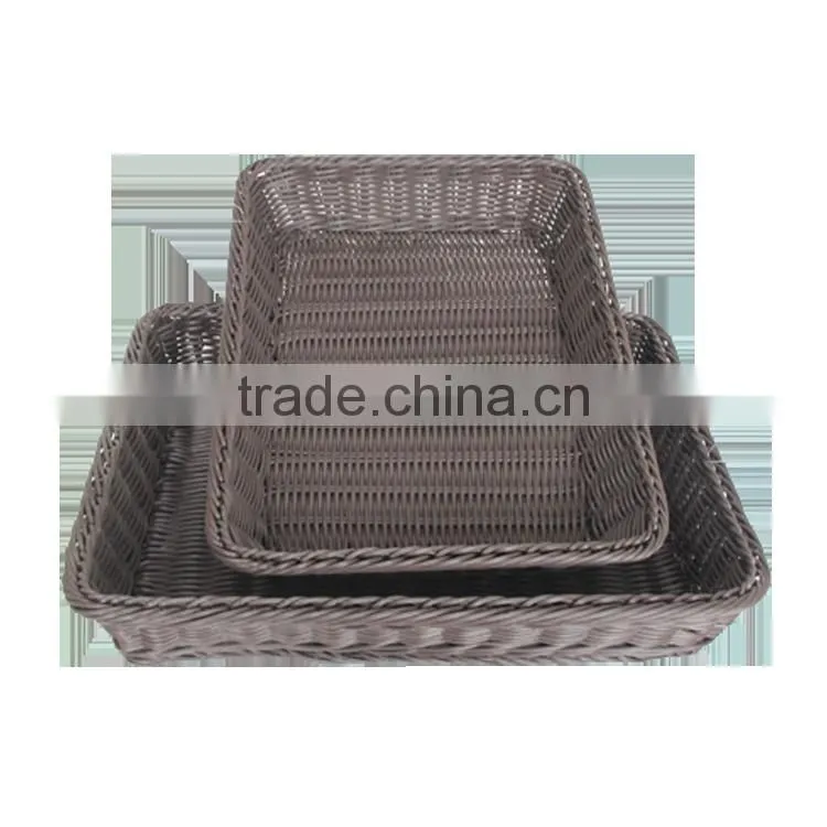 Mannufacturer china supply basket food display units for bakery storage