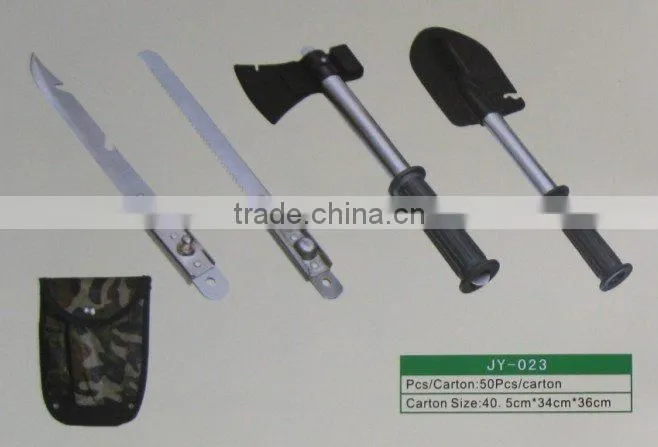 Multi - Purpose 4-in-One Survival Shovel
