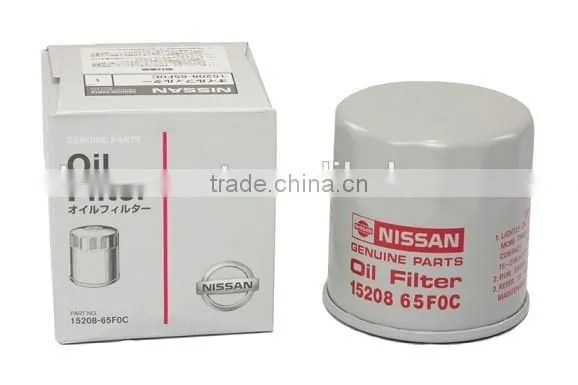 Auto engine aftermarket high grade oil filter paper fit for J32 OEM:15208-65F0A