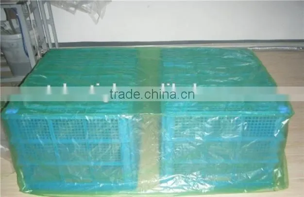 plastic covering square bottom mattress bag