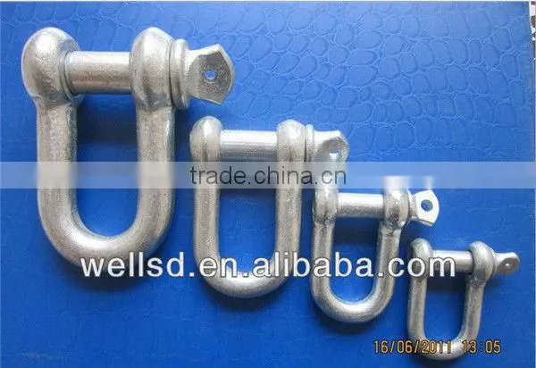 High quality stainless 304/316 steel chain shackle
