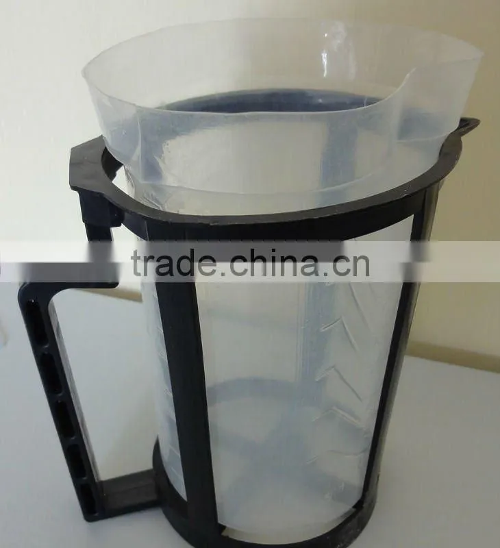 Mixing cup with holder