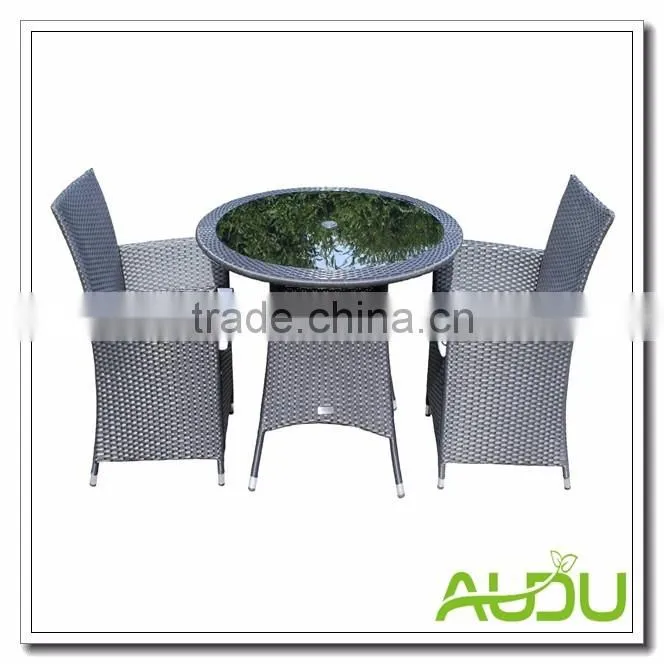 Audu 2 Cambridge Roma Rattan Dining Set