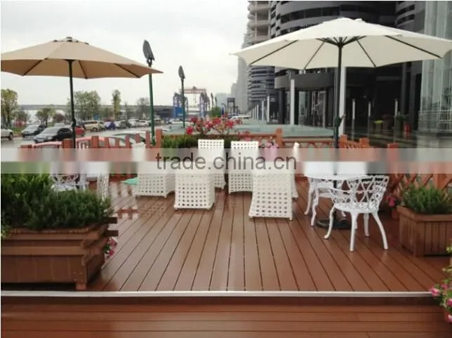 Like natural wood outdoor WPC Chair with beautiful appearance