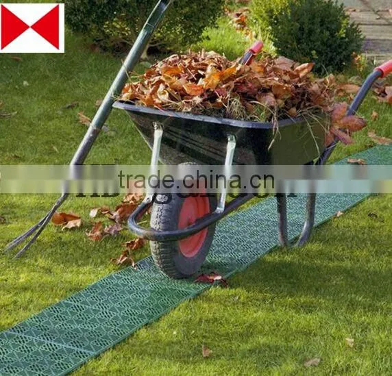 plastic outdoor garden edging tiles
