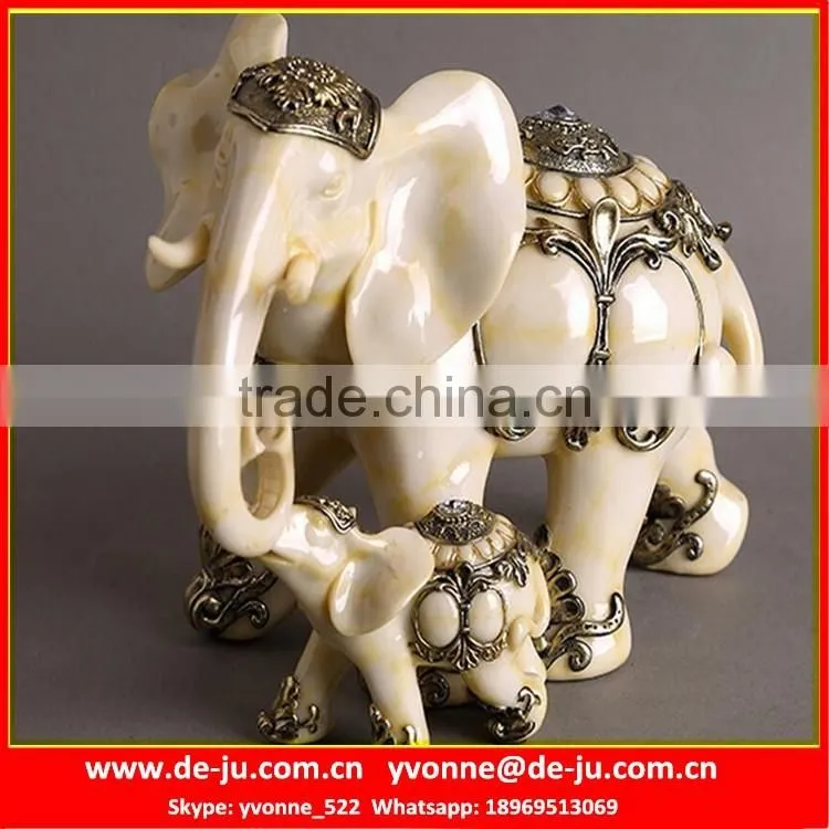 Imitation Jade Thailand Elephant Statue