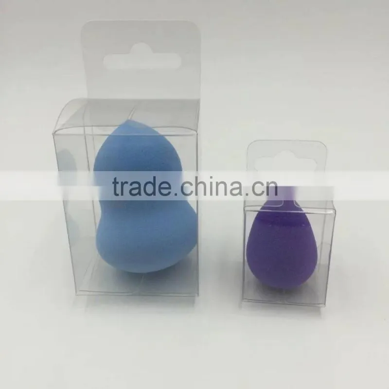 Hotsale BB cream powder puff latex free egg shape beauty sponge makeup sponge puff