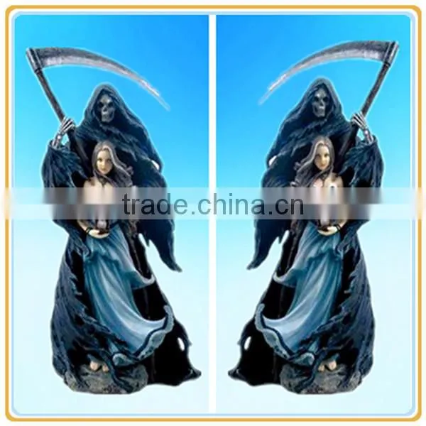Plastic party decor figurine zombie, Halloween figure zombie, The Walking Dead figure zombie