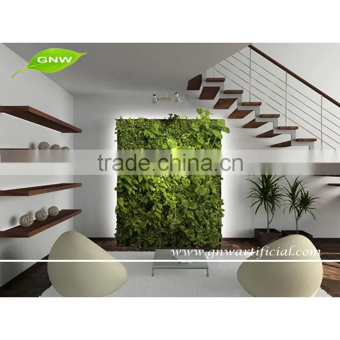 GNW GLW010 Artificial vertical garden modular wall for surpermarket decoration