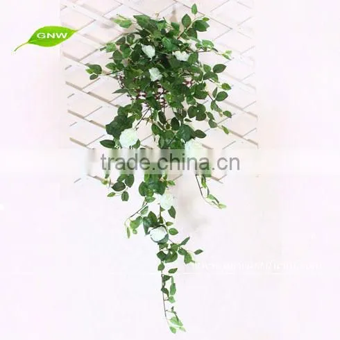 GNW FLV11 Bulk Buy From China Chinese Wedding Accessories Artificial Vine with Rose Flower
