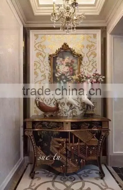 China supplier handmade french antique picture frame/oil painting frame