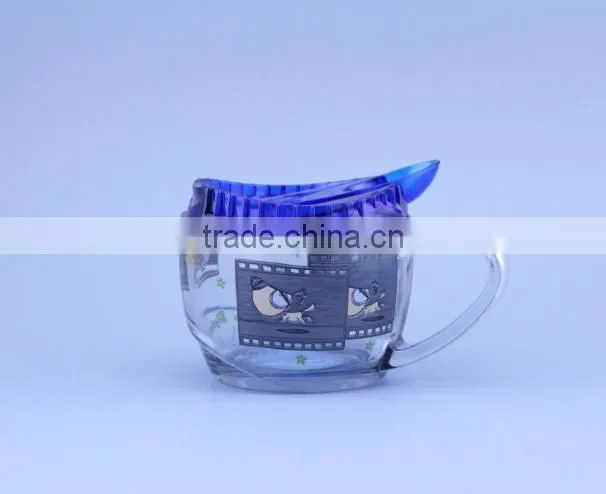 Vodka Souvenir Glass Coffee Mug With Cap