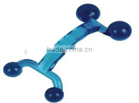 H type plastic massager Home Furnishing manual compact and convenient massager handheld plastic massager