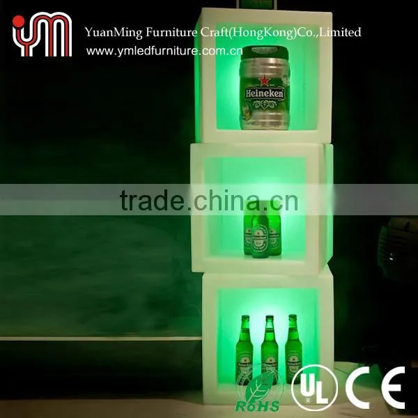 Illuminated Led Cube Chair