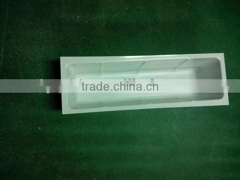 PVC thermoforming vacuum blister birdtube of plastic