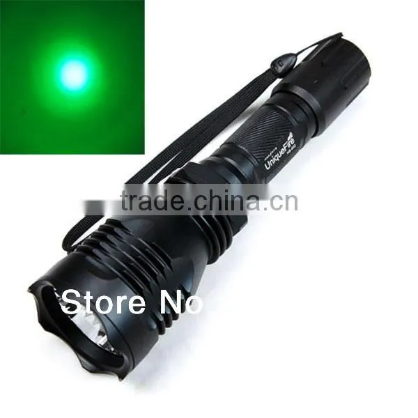 UniqueFire HS-802 white/red/green light CREE LED hunting torch light long range flashlight
