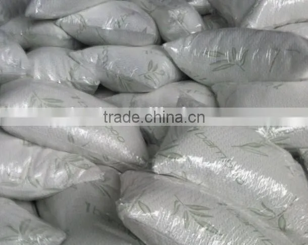 memory foam bamboo fiber cover pillow