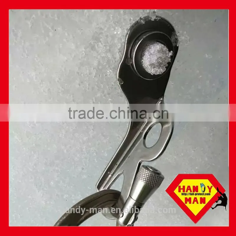 Classic Stainless Steel With Advanced Tooth Geometry Fast Placing Fast Placement Express Dual Clip Climbing Ice Screw