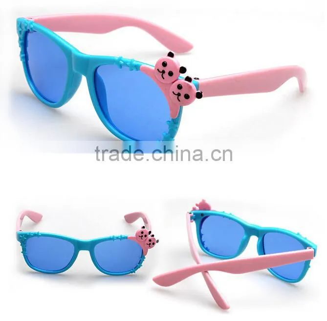 Wholesale Fashionable Kids Cartoon Sunglasses Plastic Frame Sun Glasses In Stock